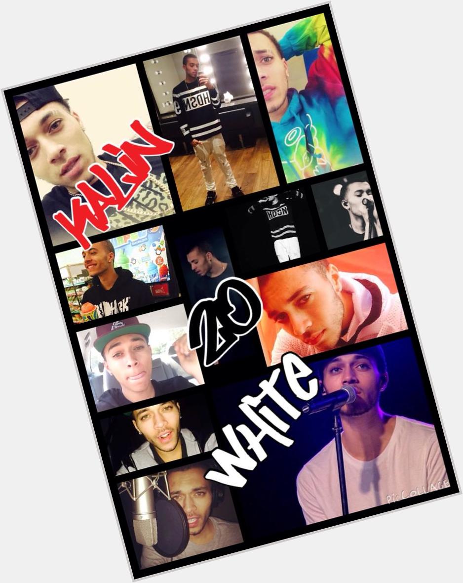  white HaPpY BiRtHdAy KALIN! ILYSM       