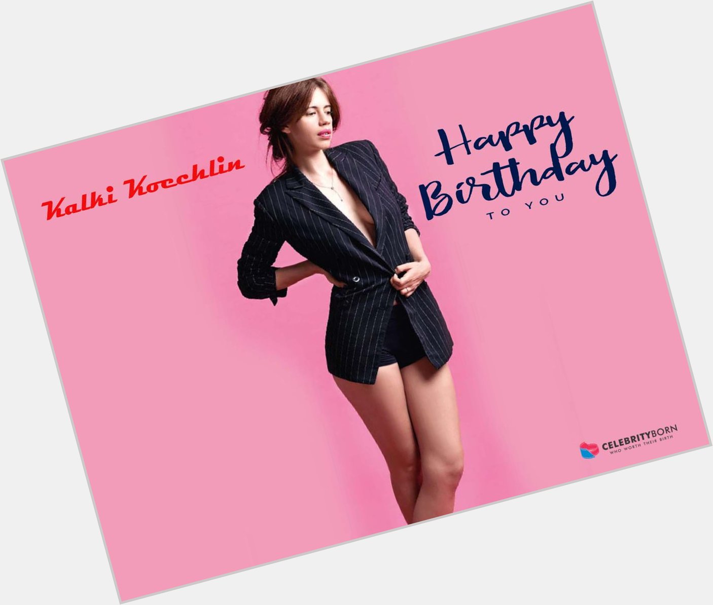 She fits in every outfit..
The Beautiful Happy Birthday Kalki Koechlin   