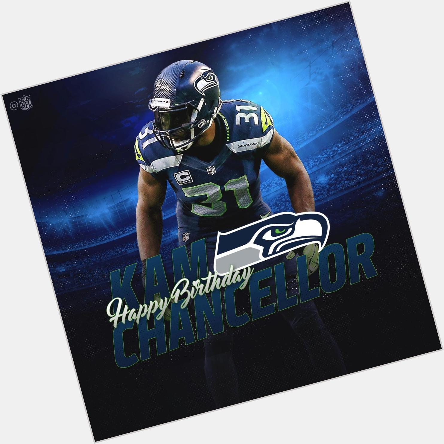 Join us in wishing Kam_Chancellor a HAPPY birthday!   