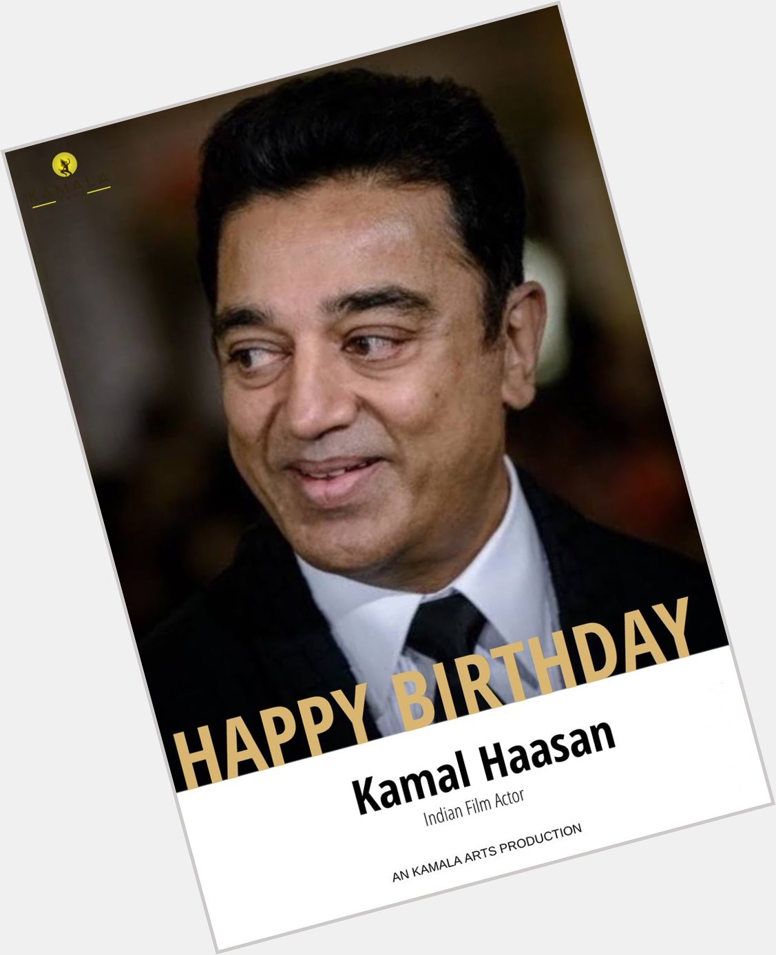 Happy birthday Kamal Haasan 