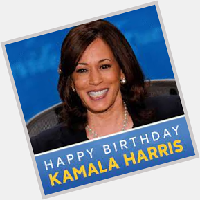 Happy Birthday Kamala Harris 