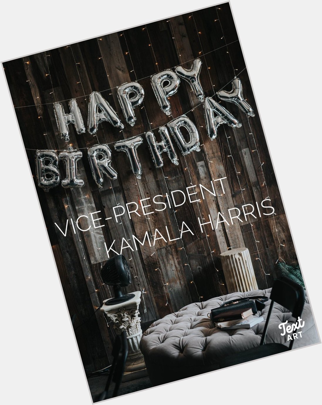  Happy Birthday Madam VP Kamala Harris ! 