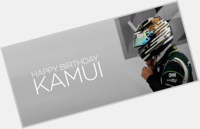 Happy birthday Kamui Kobayashi 