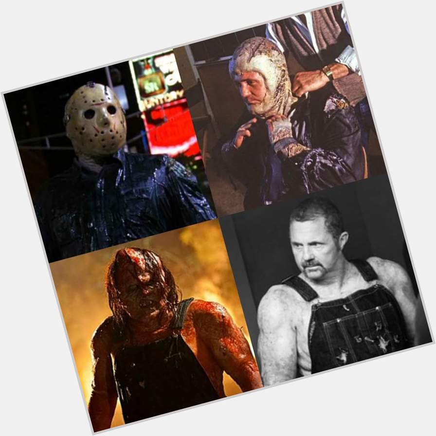 Happy 62nd birthday to Kane Hodder...the man behind the mask!   
