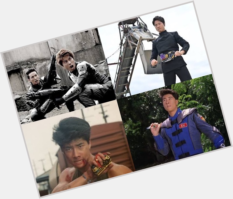 Happy Birthday to the man who has appeared in Kamen Rider, Godzilla, Ultraman and Super Sentai, Kane Kosugi 