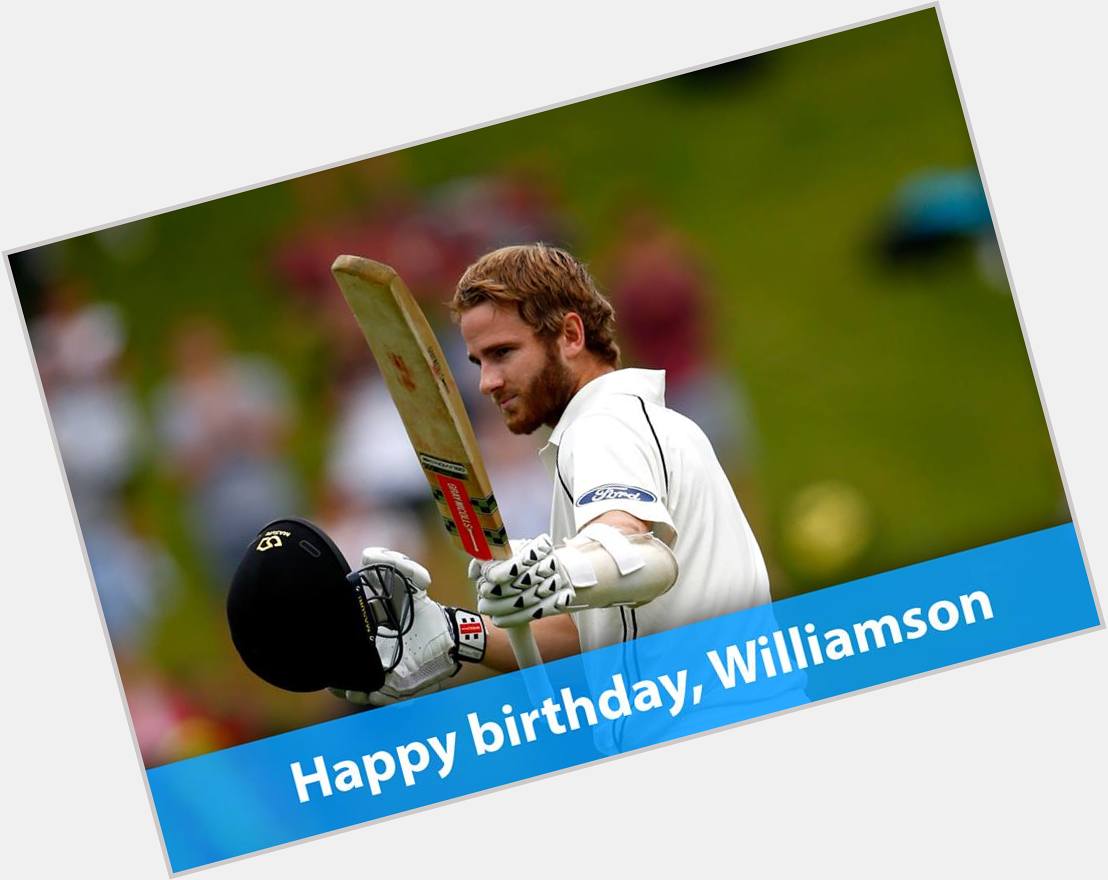 Happy birthday Kane Williamson
One of the best batsmen in the world right now 