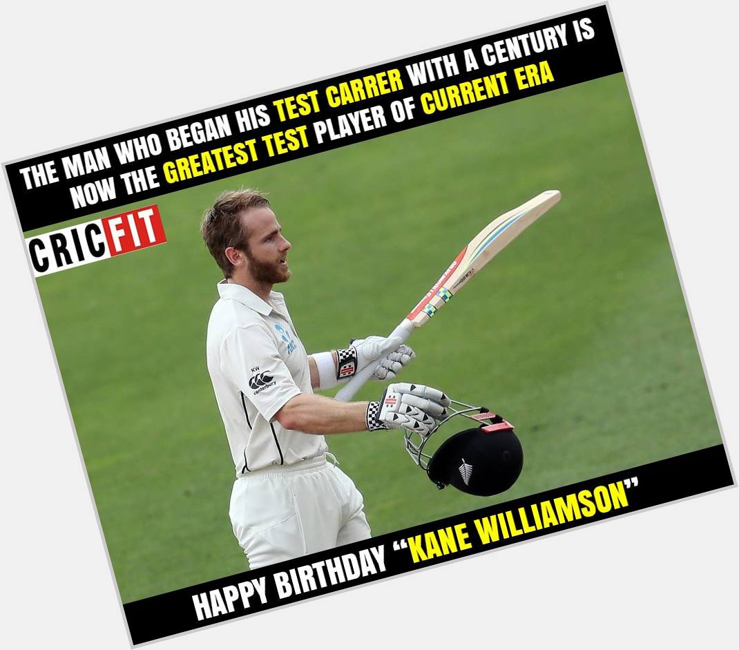 Happy Birthday, Kane Williamson!! 