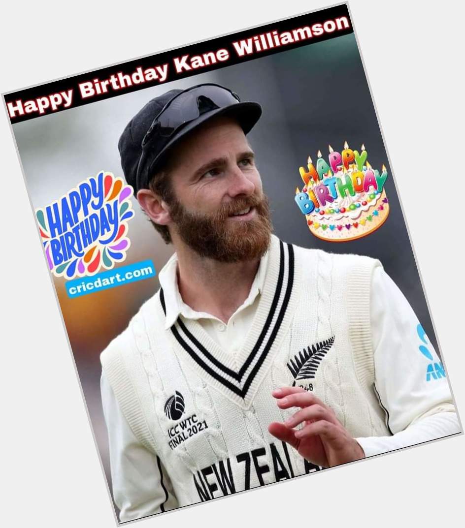 Happy birthday kane Williamson 
