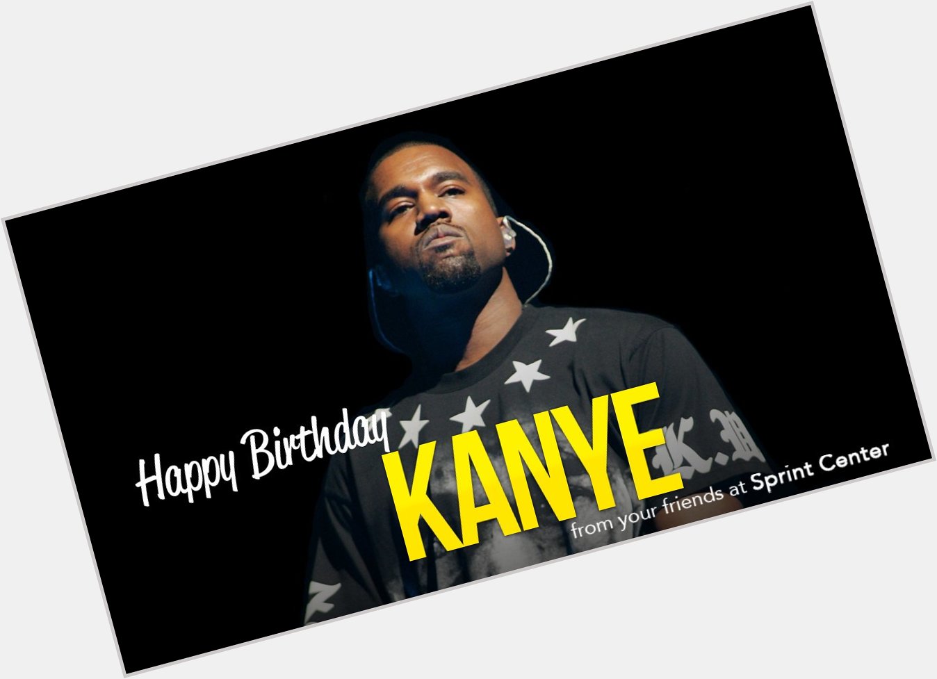 Happy Birthday Kanye West! 