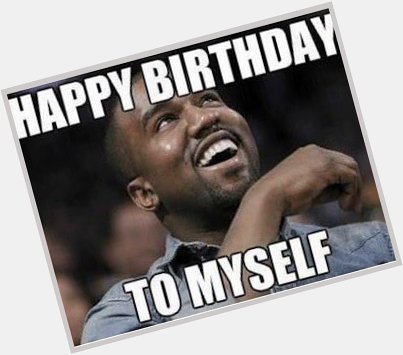 Kanye West and I share a birthday. Here\s Kanye wishing himself - and me - happy birthday! 