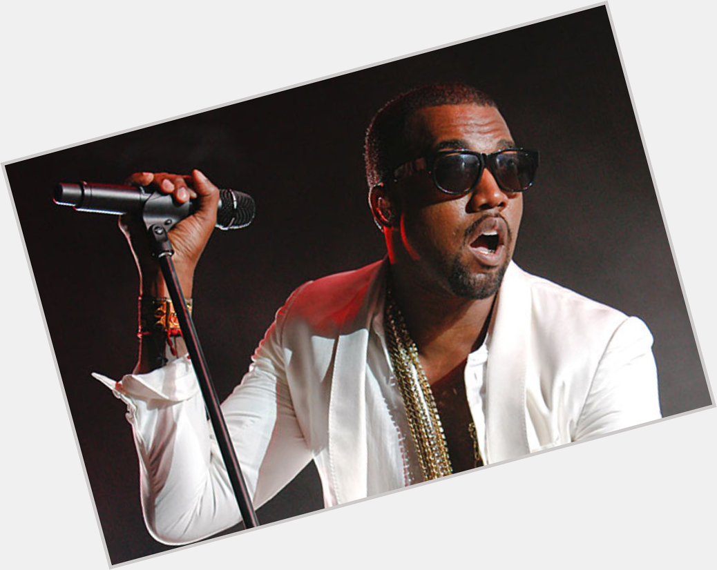 HAPPY BIRTHDAY  
 KANYE
 WEST  BORN ON THIS DAT JUNE 8 