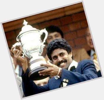  winning Captain  India\s greatest all rounder  Happy Birthday to Kapil Dev. 