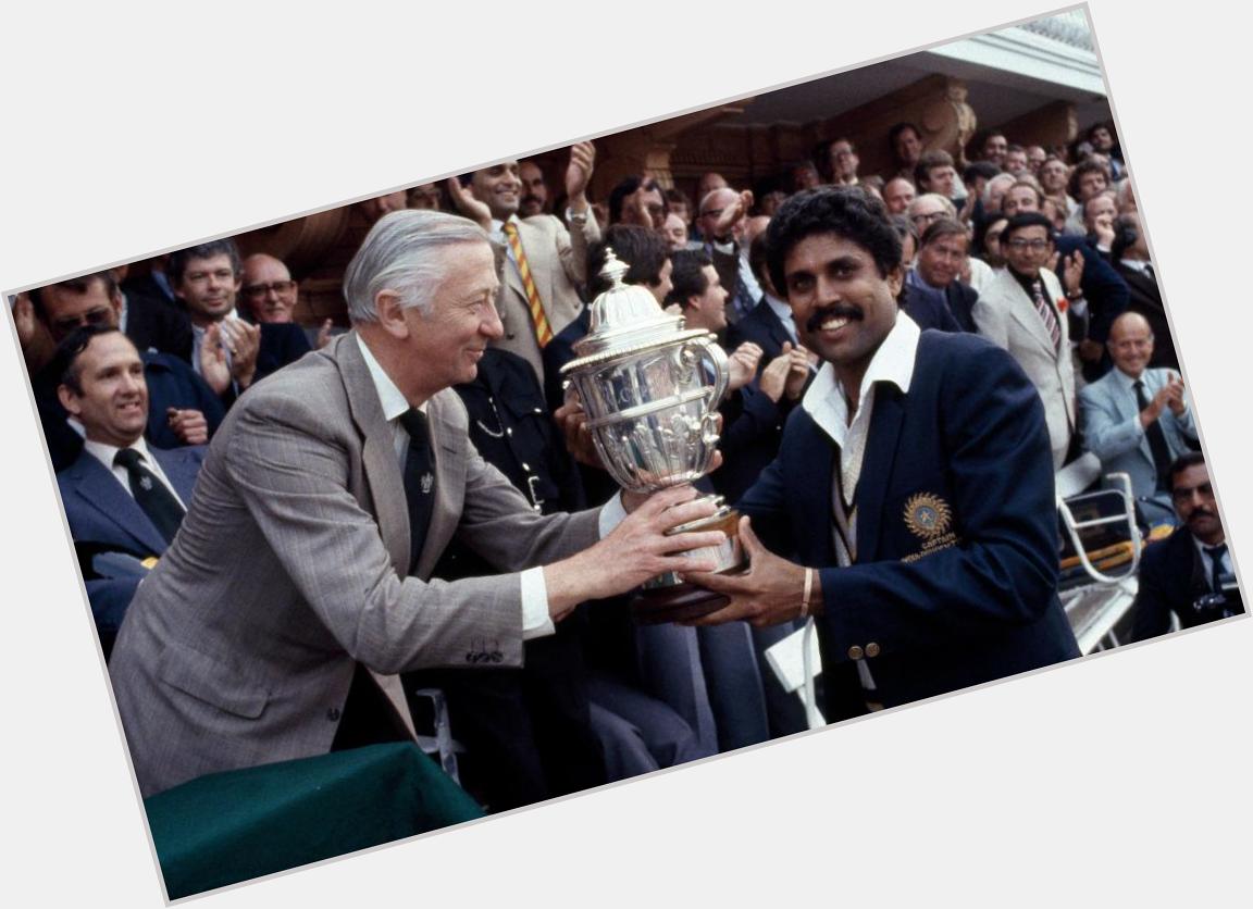HAPPY BIRTHDAY\"LEGEND\"OF INDIAN CRICKET TEAM KAPIL DEV  .MAY GOD BLESS YOU & INSPIRE WHOLE NATION  