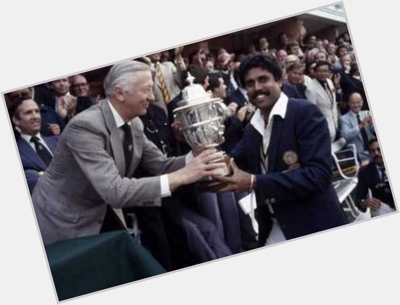 Happy birthday to India s first ICC Cricket World Cup winning captain, Kapil Dev Sir
Happy birthday Sir 
