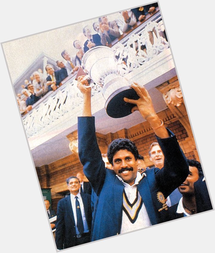 Team India\s Greatest All Rounder.
Happy Birthday to World cup winning captain Kapil Dev!  