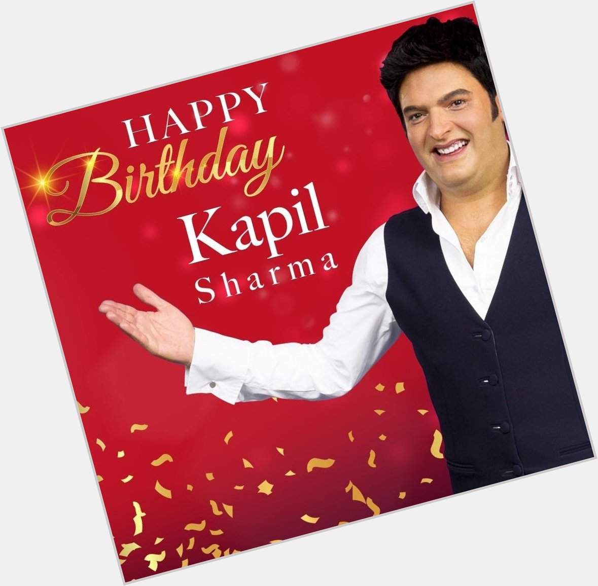 Happy birthday comedy king, Kapil Sharma 