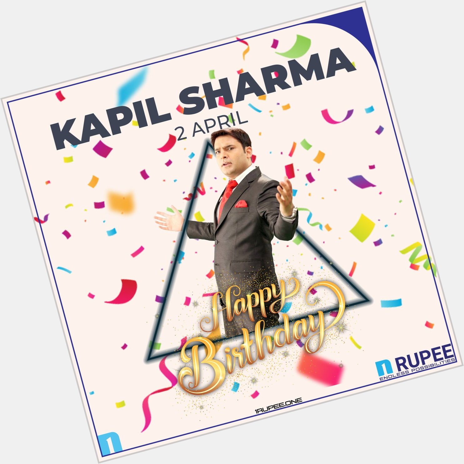 Happy birthday Comedy King Kapil Sharma...!!    