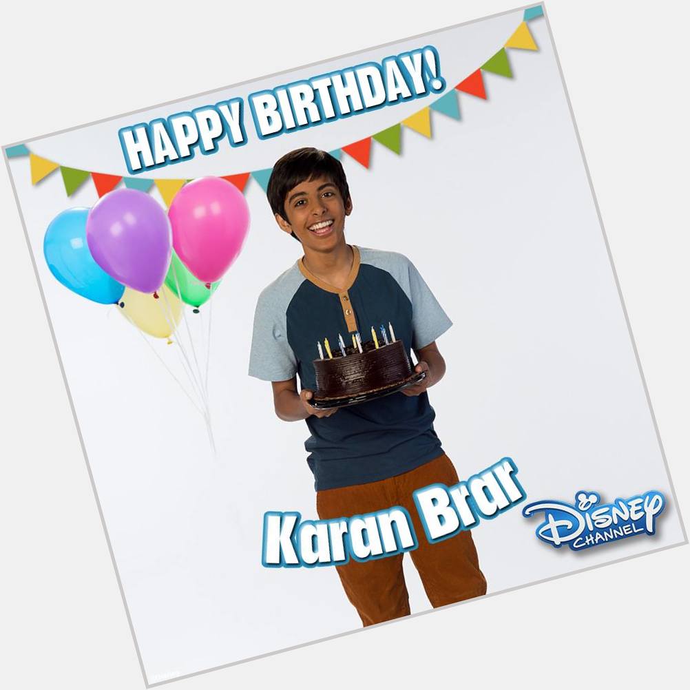 HAPPY BIRTHDAY KARAN BRAR!Leave your a birthday message & watch him in NEW!Jessie coming in February 