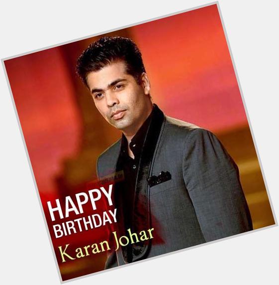 Our Jodi is Tapori but Bollywood hasn\t seen a more Classier Producer than Happy Birthday Karan Johar! 