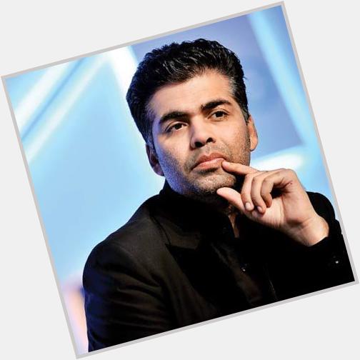 Swee wishes the leading Indian director-producer Karan Johar a very happy birthday    
