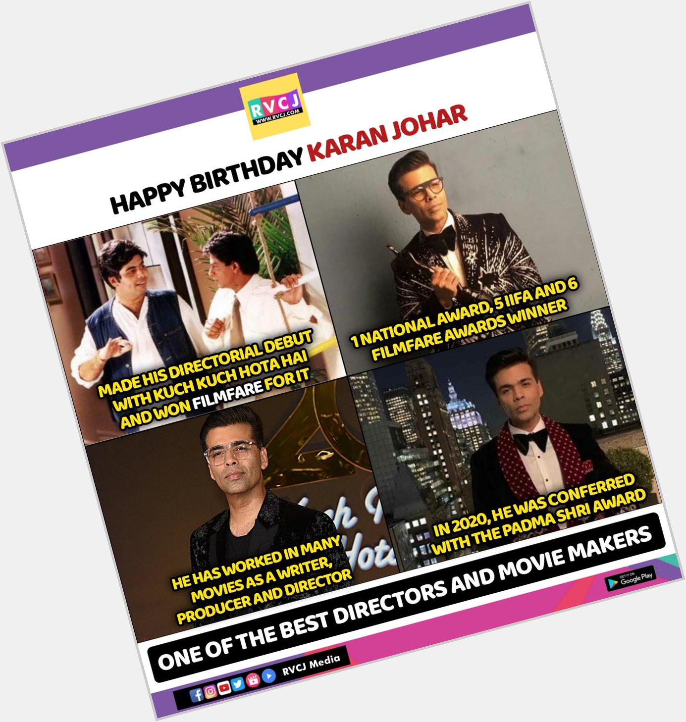 Happy Birthday Karan Johar!   