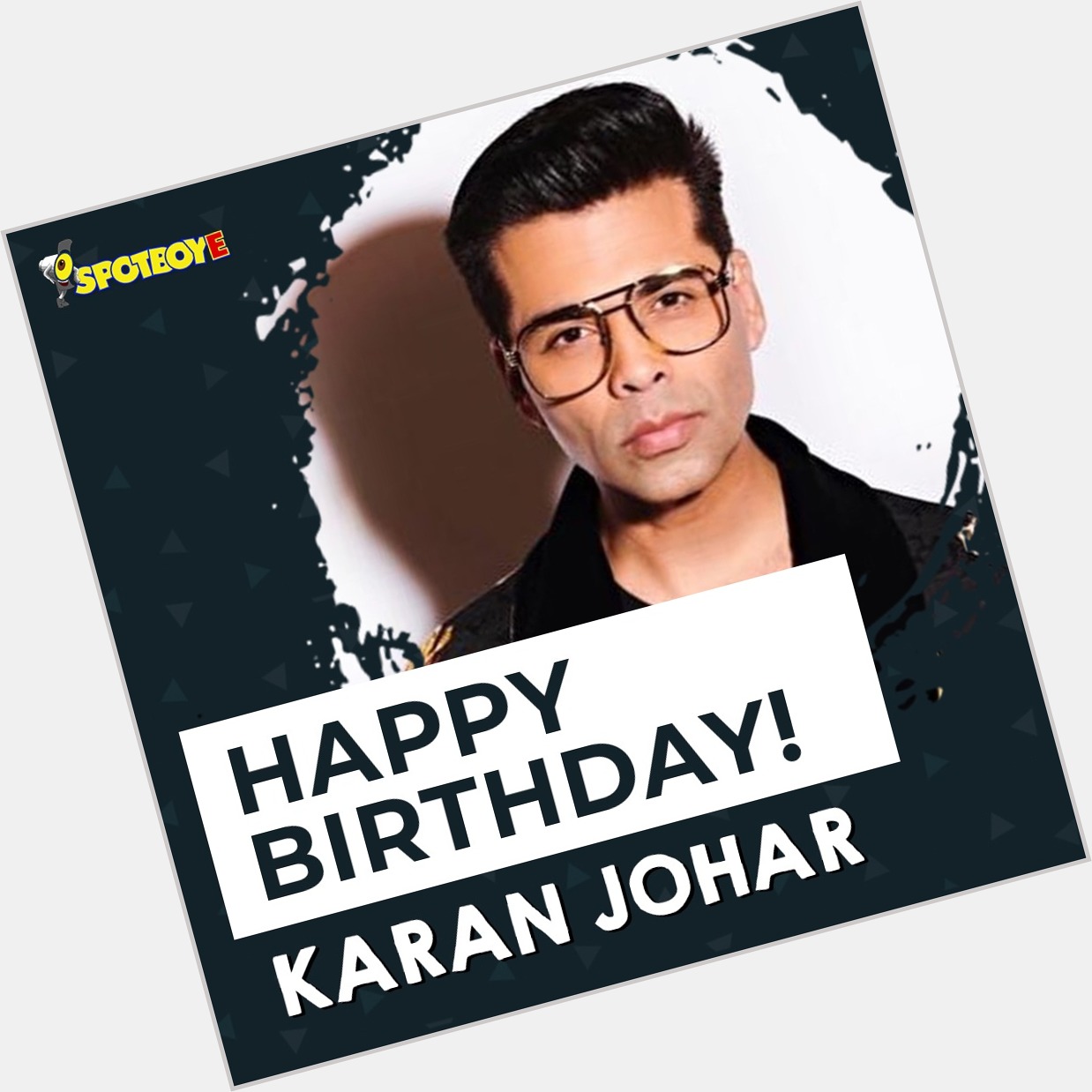 Wishing a very Happy Birthday to Karan Johar.   