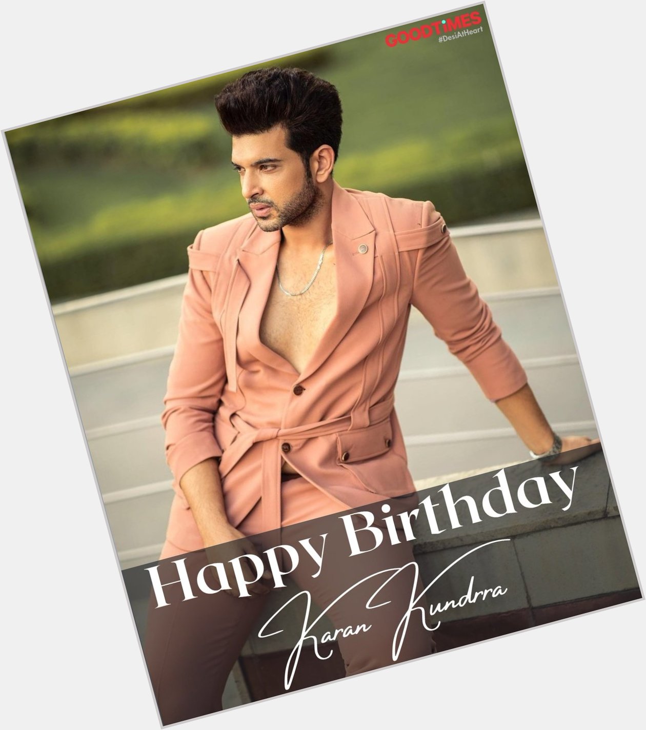 A very happy birthday Karan Kundra.    