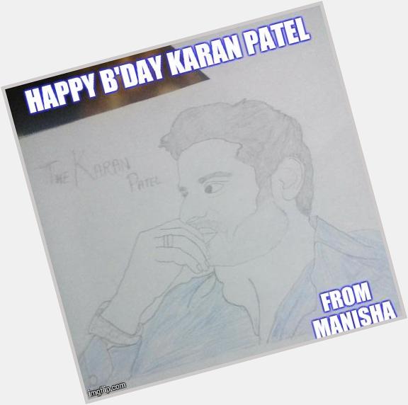  happy birthday karan Patel in advance before u r going to be so busy..its small gift to rockstar 