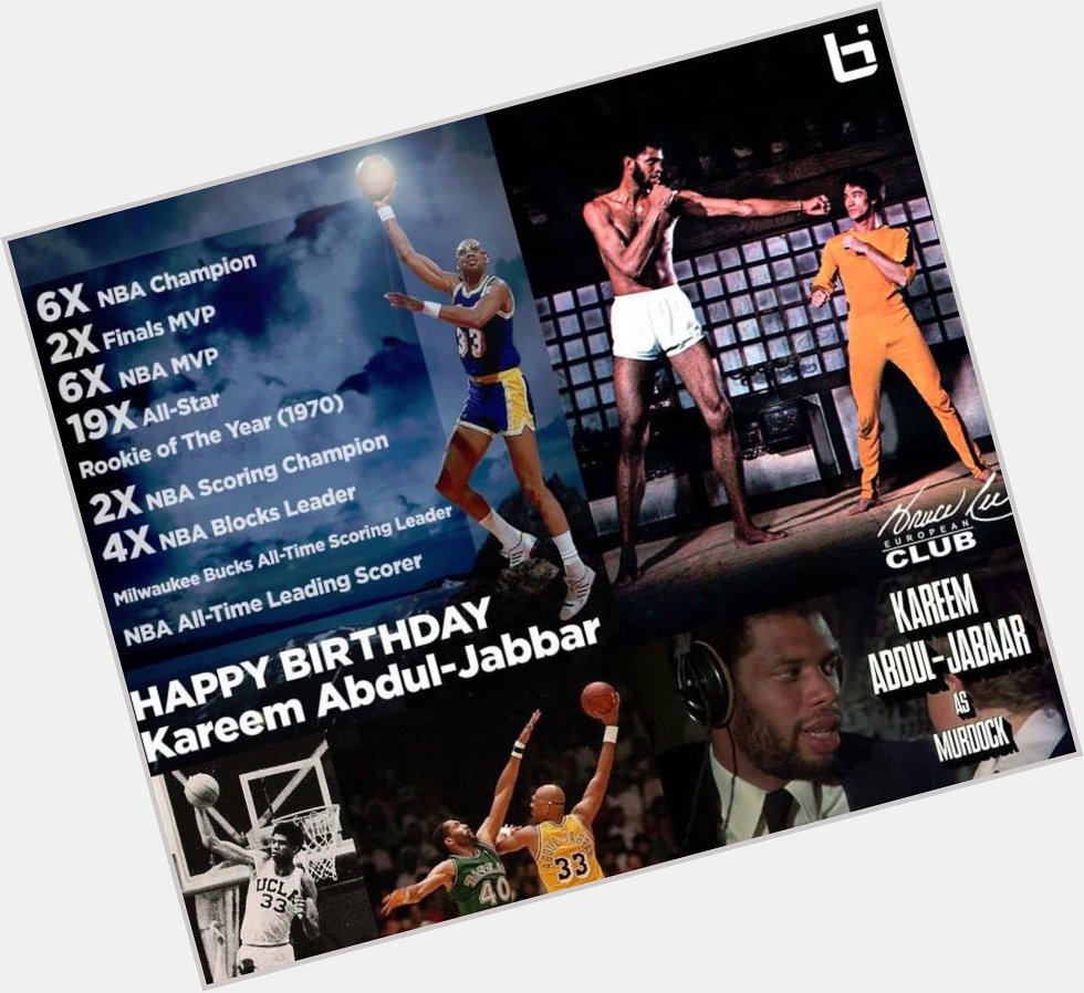 MoeDee\s Basketball would like to wish Happy Birthday to The Kareem Abdul-Jabbar! 