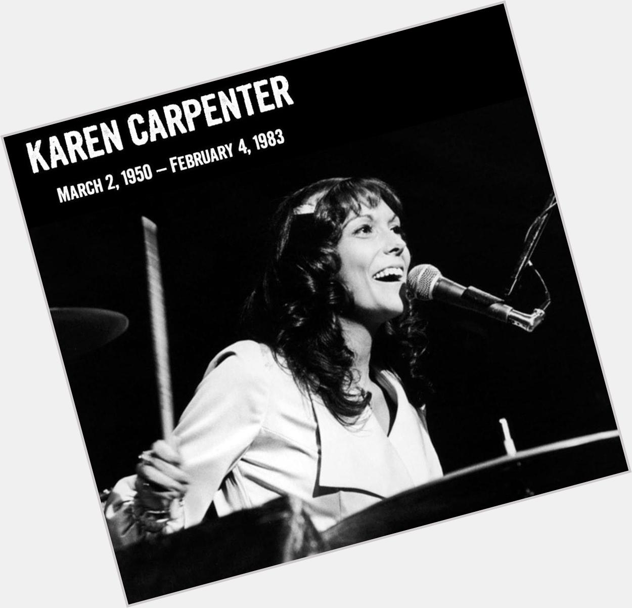 Happy Birthday Karen Carpenter 