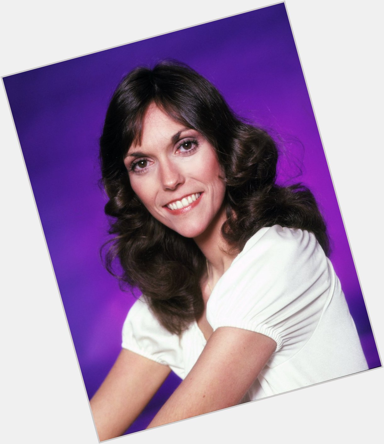  Happy birthday to Karen Carpenter, turning 67 today somewhere up on top of the world. 