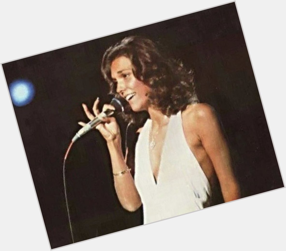 Happy Birthday Karen Carpenter who would have been 69 years old today . . .  
