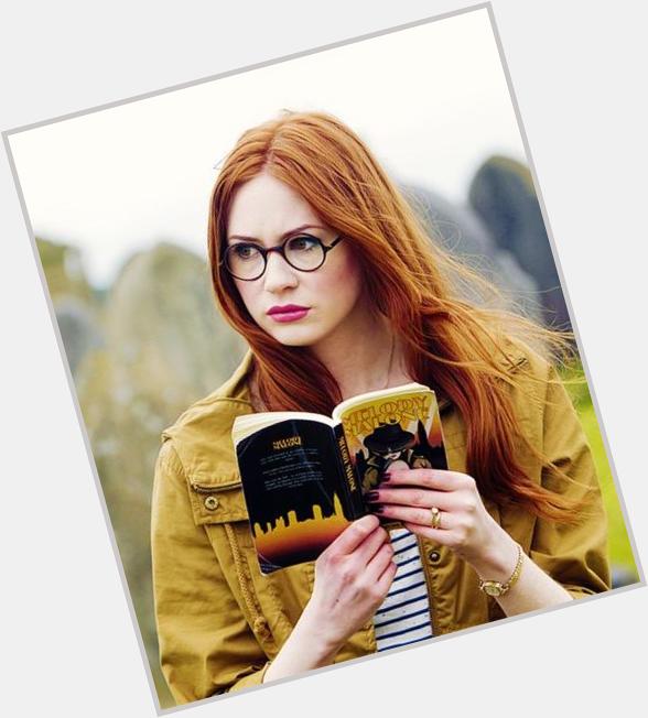 HAPPY BIRTHDAY KAREN GILLAN WHO PLAYED AMY POND 
HAVE A WHO OF A TIME :) 