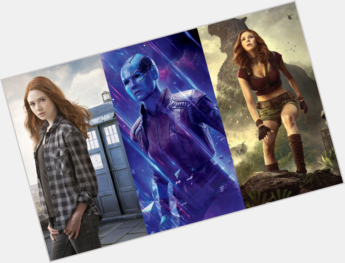 Happy Birthday Karen Gillan What\s your favorite role of hers so far? 