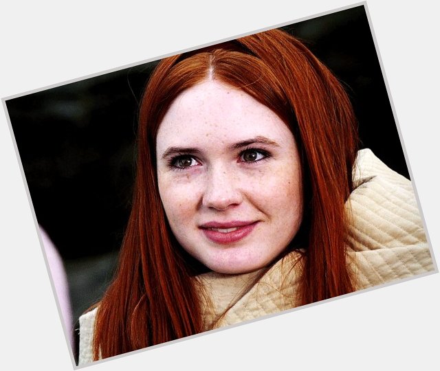 Happy birthday karen gillan  thank you for giving us the amazing amy pond one of my favourite characters 