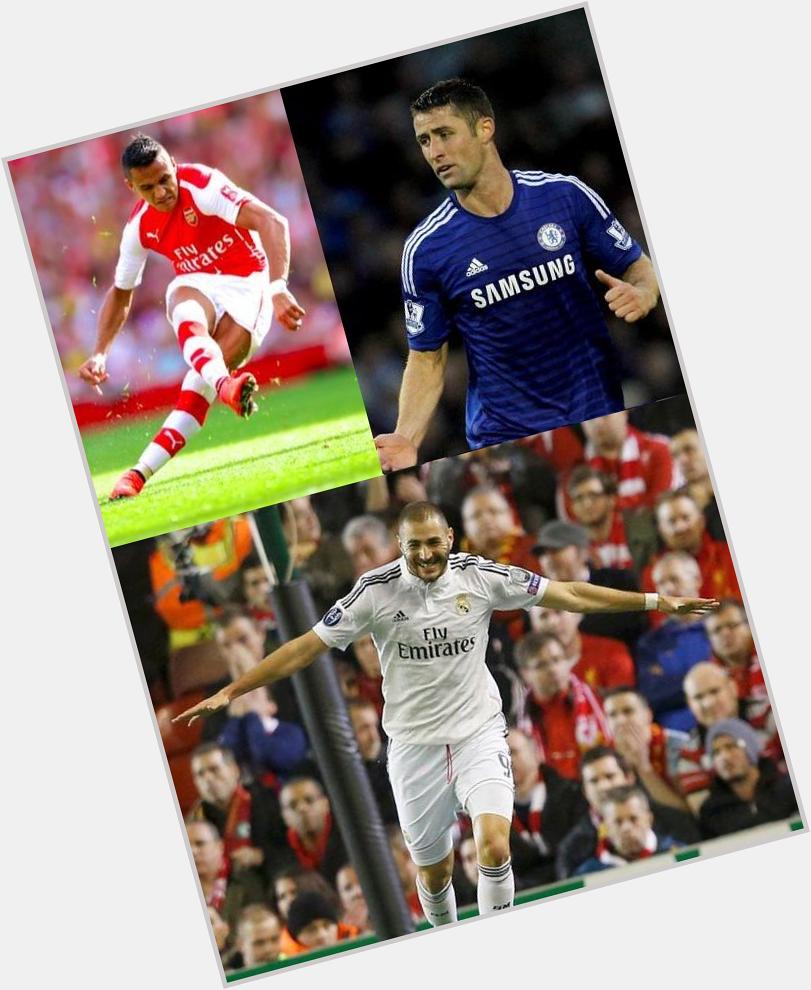 Happy Birthday Alexis Sanches (26), Gary Cahill (29) and Karim Benzema (27).  