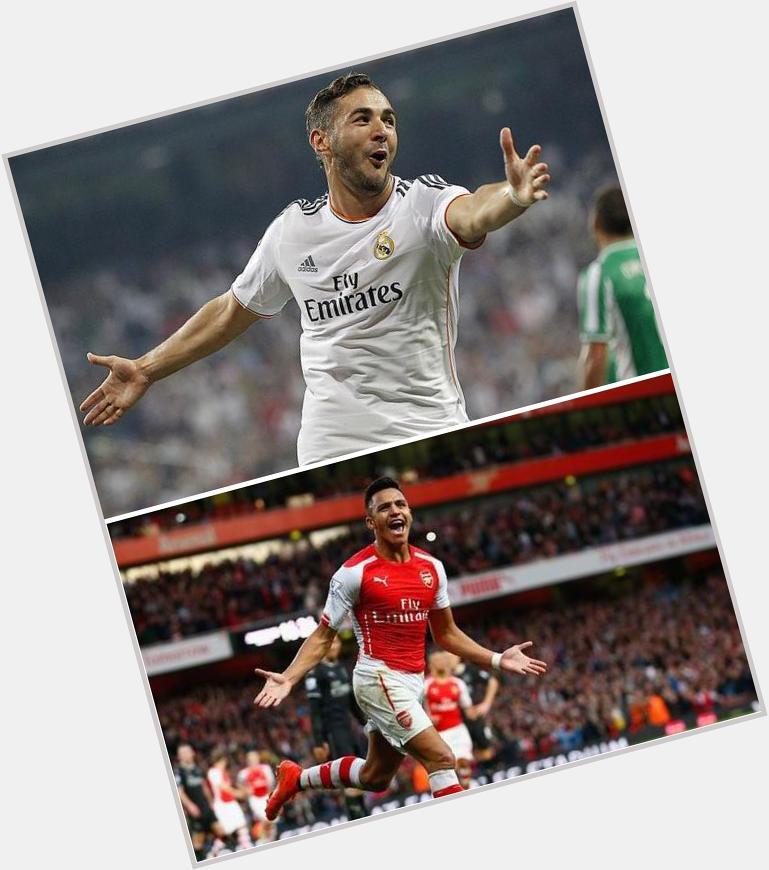 Happy birthday to two of the best forwards! Karim Benzema and Arsenal FC.  