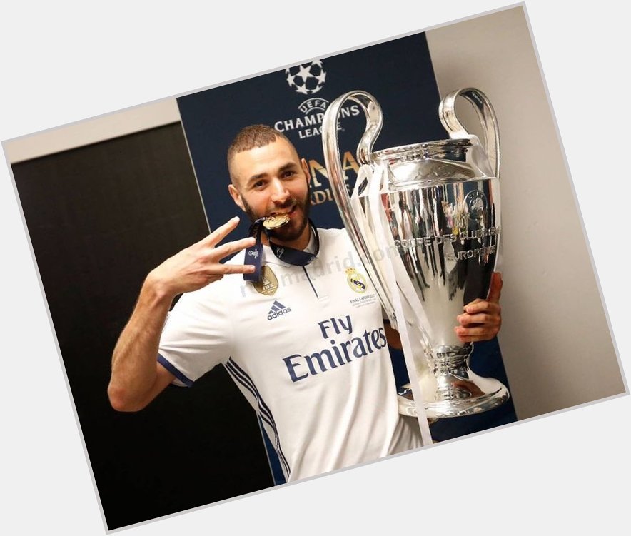 Happy birthday to one and only man i ever loved and the goat himself karim benzema 