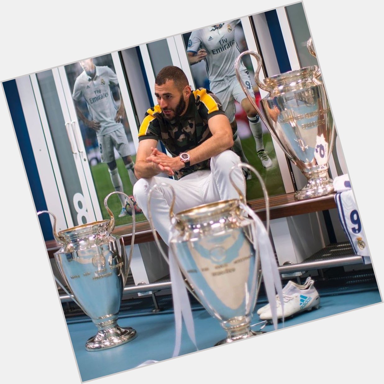 Your striker is not on the same level pal.

Happy Birthday King Karim Benzema 