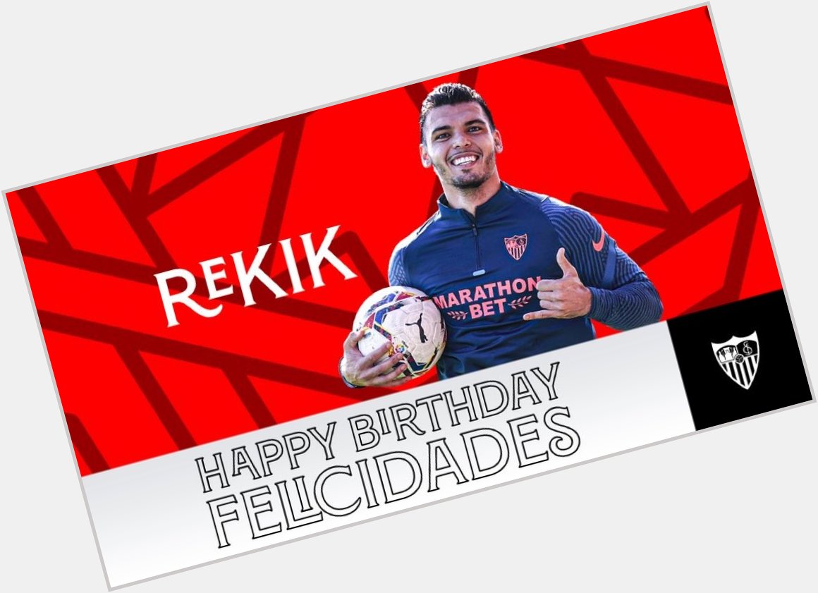  Happy birthday to our number 4 , Karim Rekik!    