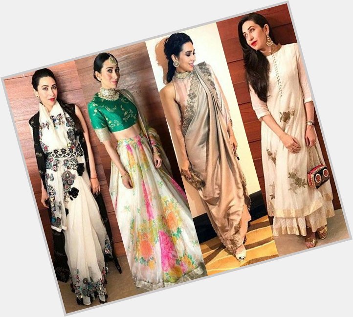 Happy Birthday Karisma Kapoor: No one can justify traditional attires as well as this pretty actress 