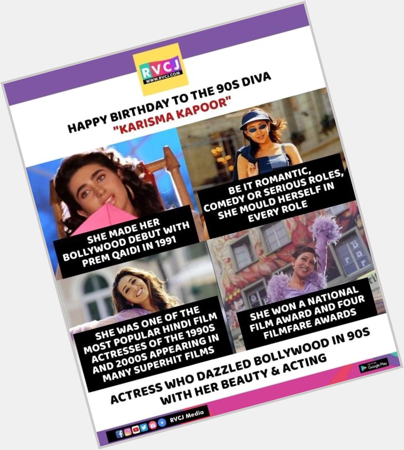 Happy Birthday Karisma Kapoor       