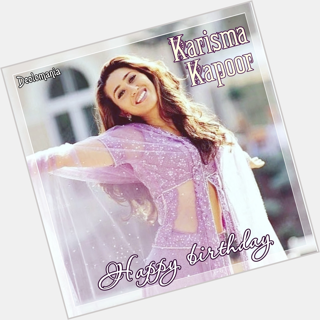  Happy birthday to gorgeous Karisma Kapoor     