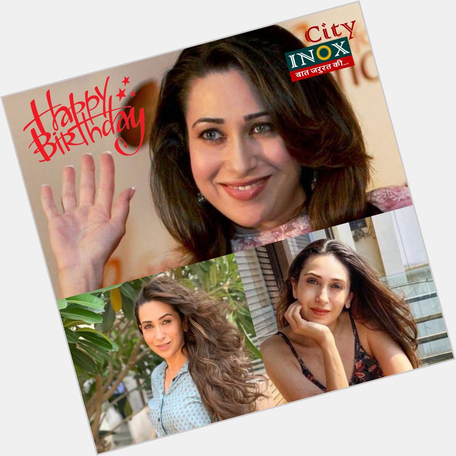 City Inox Bollywood: Happy Birthday Karisma Kapoor... 