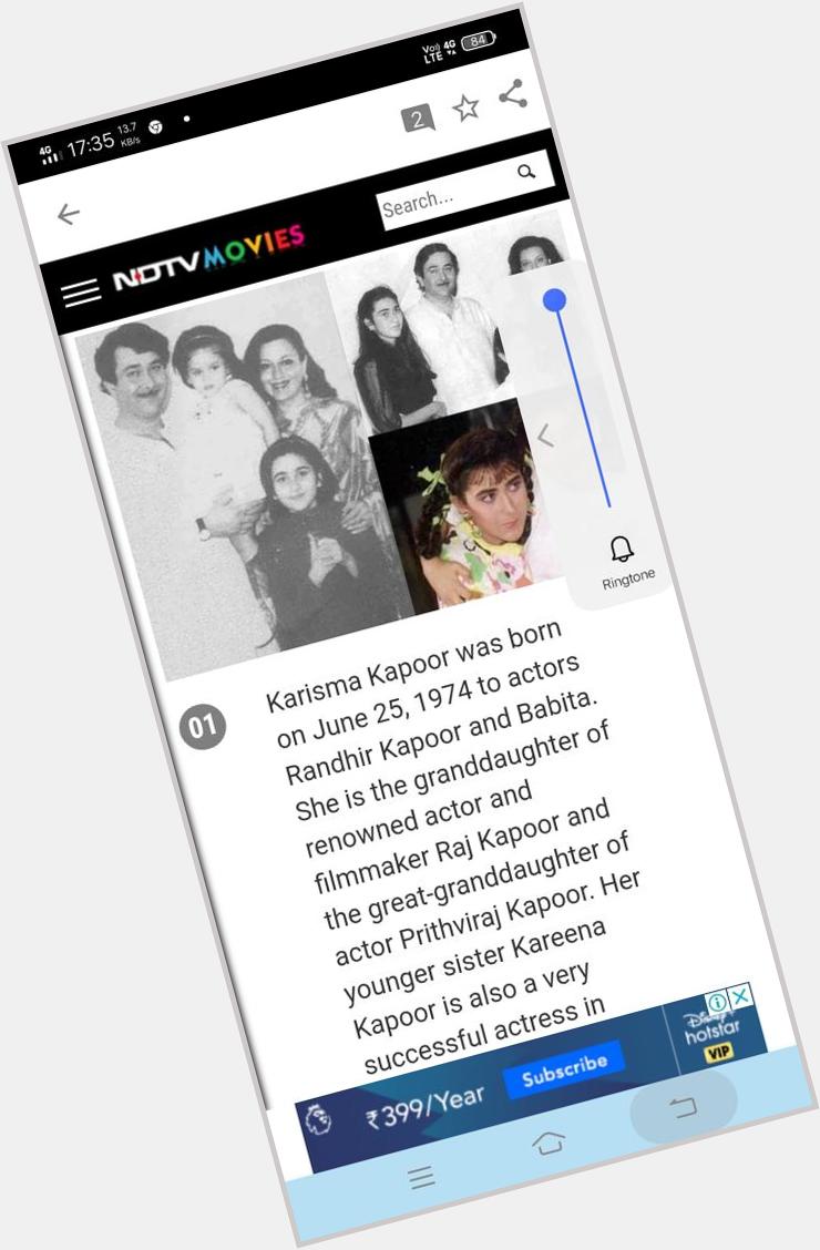 InHappy Birthday, Karisma Kapoor: Still No 1 via 