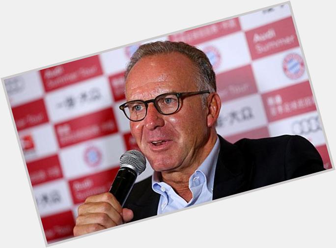 Der Vorstandsvorsitzender der FC Bayern München AG wird heute 60. Happy Birthday Karl-Heinz Rummenigge. 