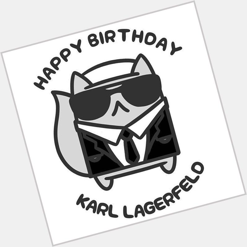 Happy Birthday, Karl Lagerfeld! I feel like he\s forever throwing shade 