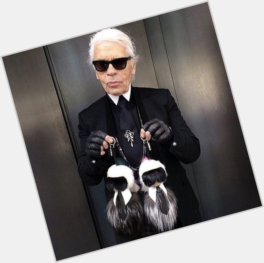 Happy Birthday to style icon Karl Lagerfeld who turns 84 today! 