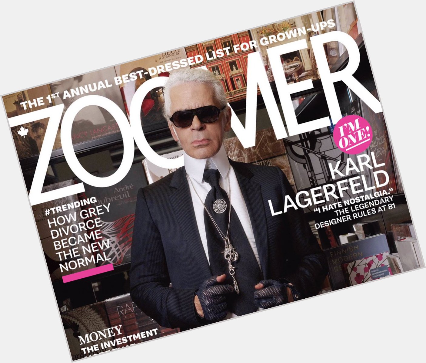 Happy 85th Birthday to the legendary Karl Lagerfeld!  / Zoomer: September 2015 