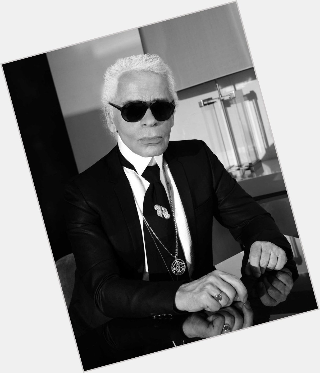Happy Birthday to the Greatest of all Time and the biggest inspiration Karl Lagerfeld           . 